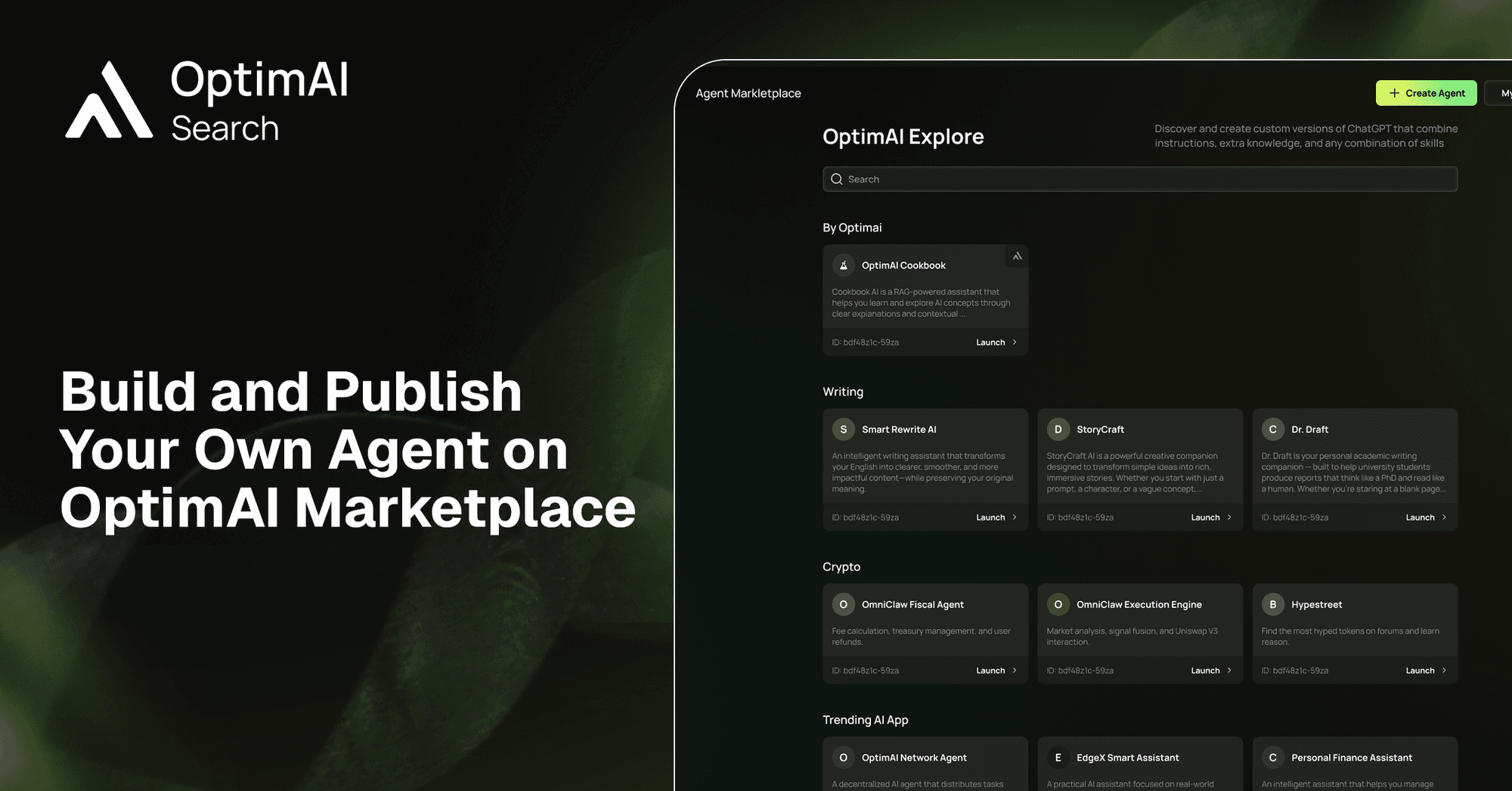 Designing Intelligence: A Guide to Building Agents on OptimAI